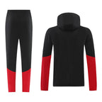 Germany 2026 Men's Black Long Zip Windbreaker