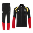 Germany 2026 Men's Black Long Zip Jacket