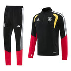 Germany 2026 Men's Black Short Zip Tracksuit