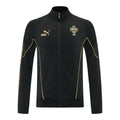 Portugal 2026 Men's Black Long Zip Jacket