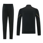 Portugal 2026 Men's Black Long Zip Jacket