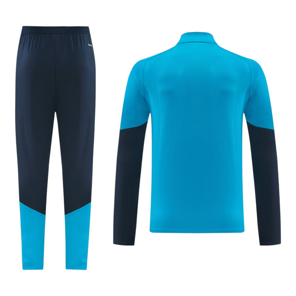 Spain 2026 Men's Light Blue Short Zip Tracksuit