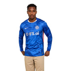 Chelsea 25/26 Men's Home Long Sleeve Sponsored Shirt