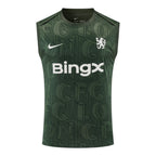 Chelsea 25/26 Men's Green Pre-Match Tank Top