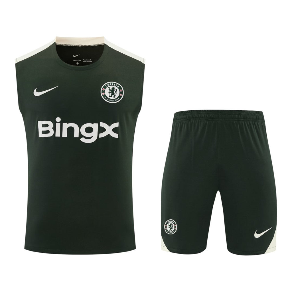 Chelsea 25/26 Men's Green Traning Tank Top