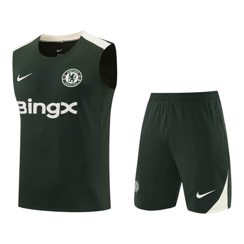 Chelsea 25/26 Men's Green Traning Tank Top