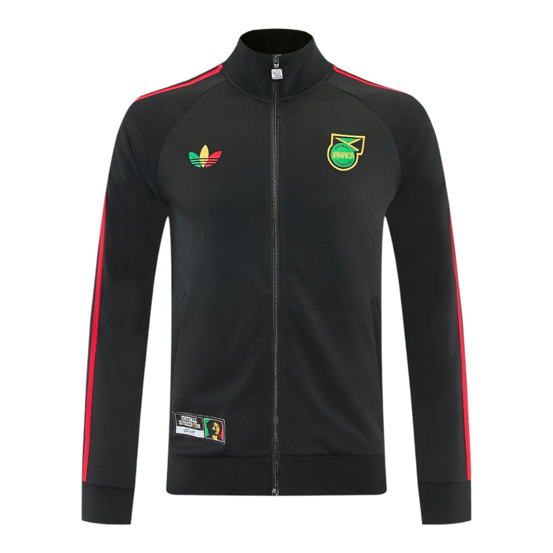 Jamaica 2026 Men's Black Long Zip Jacket