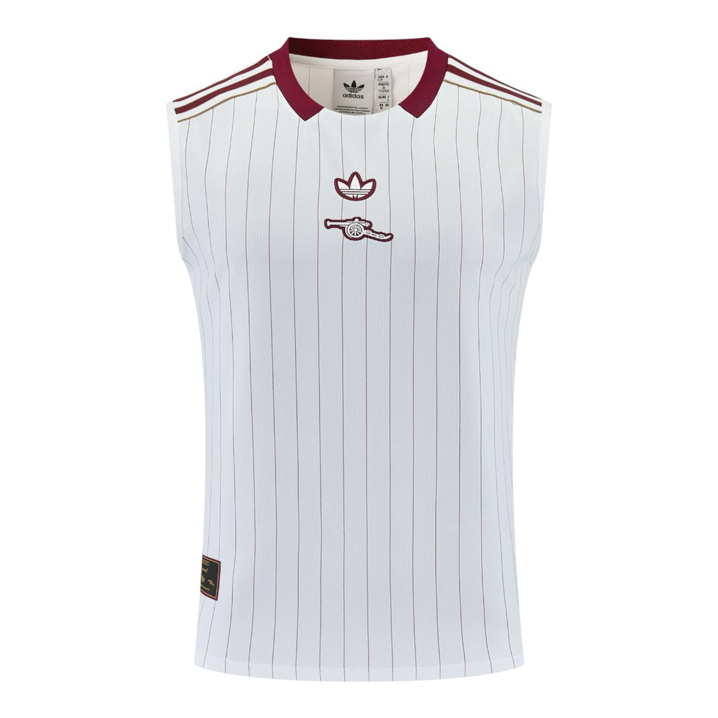 Arsenal 25/26 Men's White Icon Tank Top