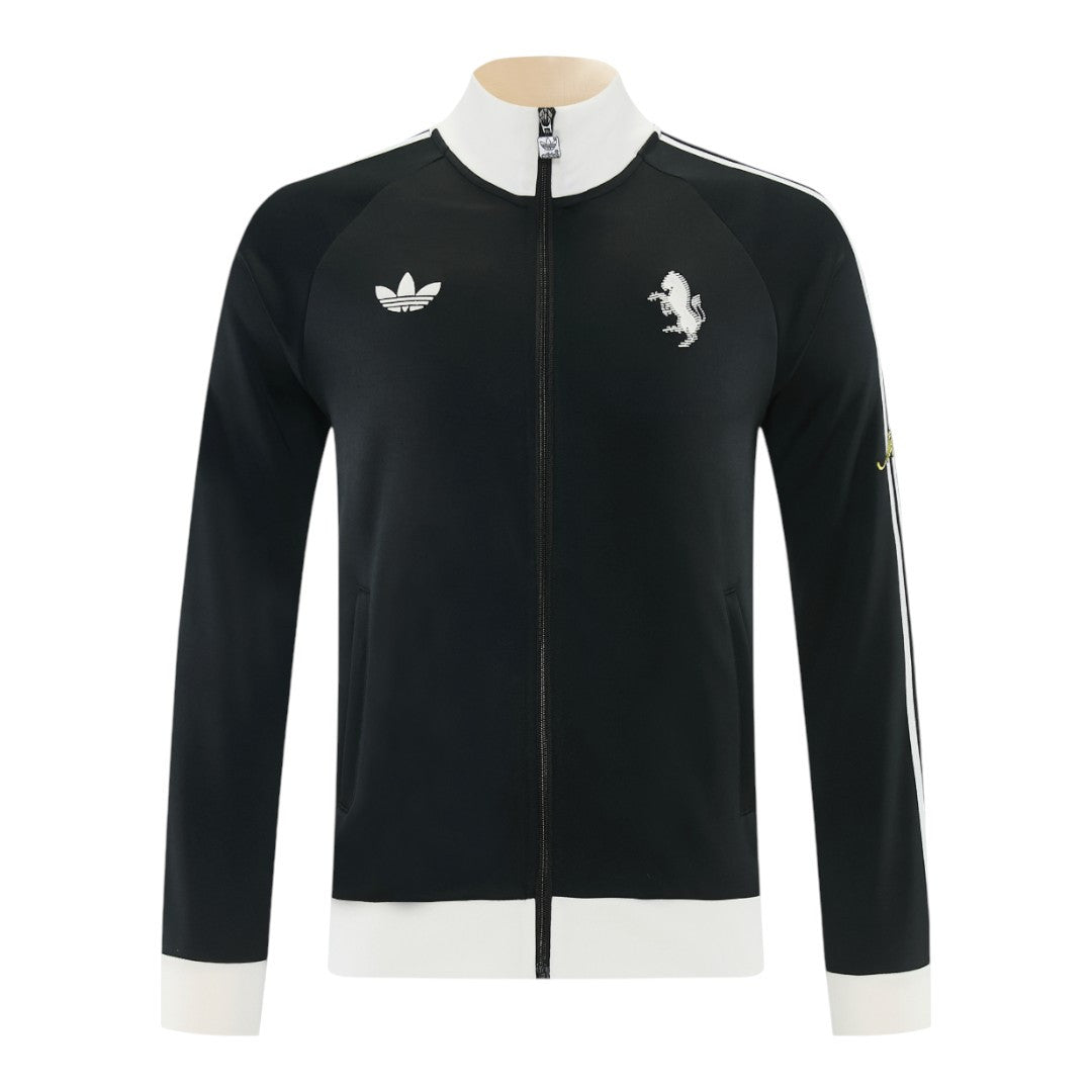 Juventus 25/26 Men's Originals Black Long Zip Jacket