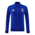 Italy 2026 Men's Blue Long Zip Jacket