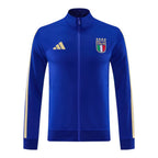 Italy 2026 Men's Blue Long Zip Jacket