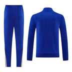 Italy 2026 Men's Blue Long Zip Jacket