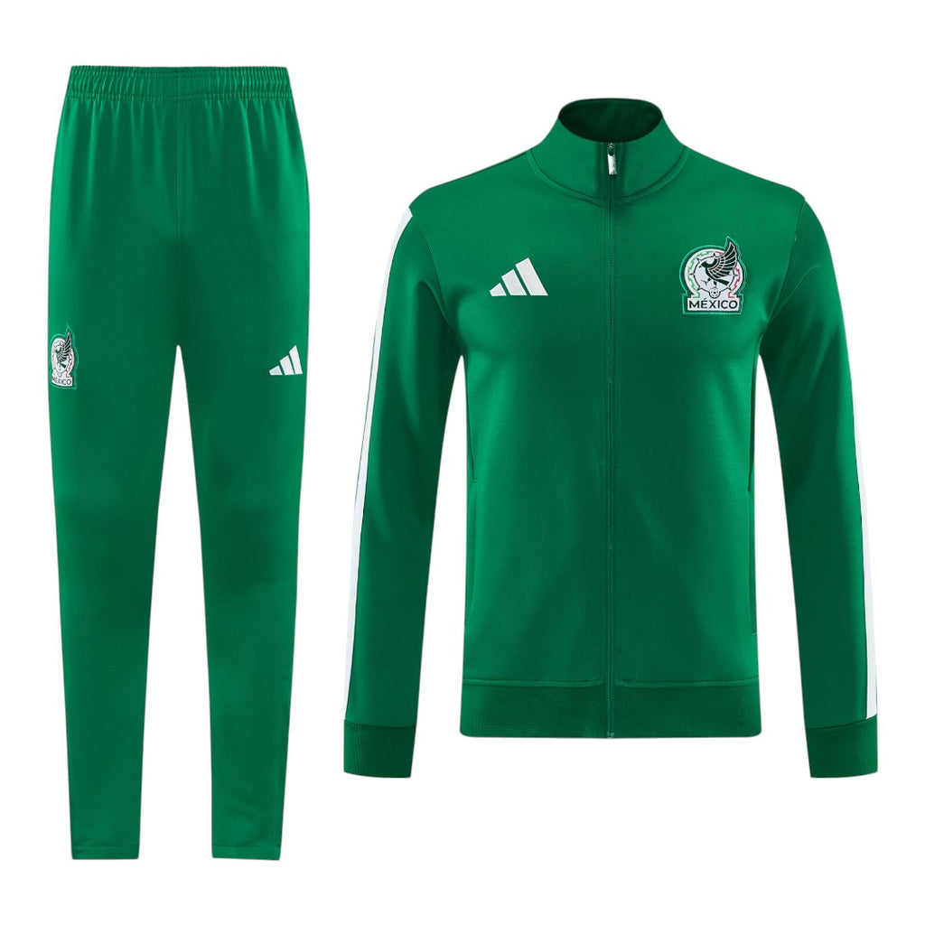 Mexico 2026 Men's Green Long Zip Jacket