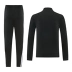 Germany 2026 Men's Black-White Long Zip Jacket