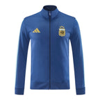 Argentina 2026 Men's Blue Long Zip Jacket