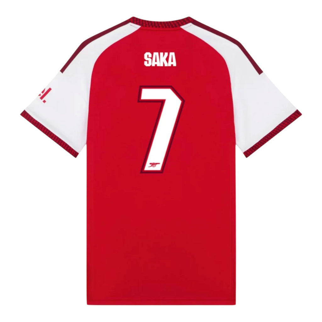 SAKA #7 Arsenal 26/27 Stadium Men's Home Shirt - Club Font