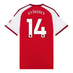 GYÖKERES #14 Arsenal 26/27 Authentic Men's Home Shirt - PL Font