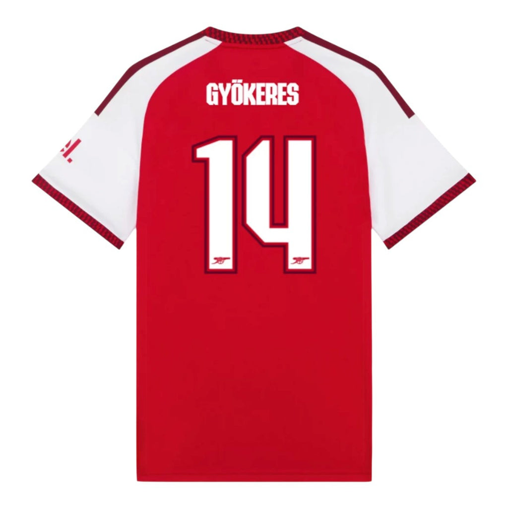 GYÖKERES #14 Arsenal 26/27 Authentic Men's Home Shirt - Club Font