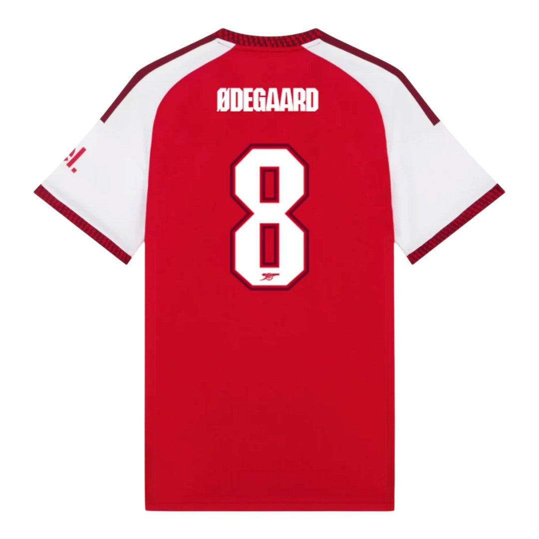 ØDEGAARD #8 Arsenal 26/27 Stadium Men's Home Shirt - Club Font