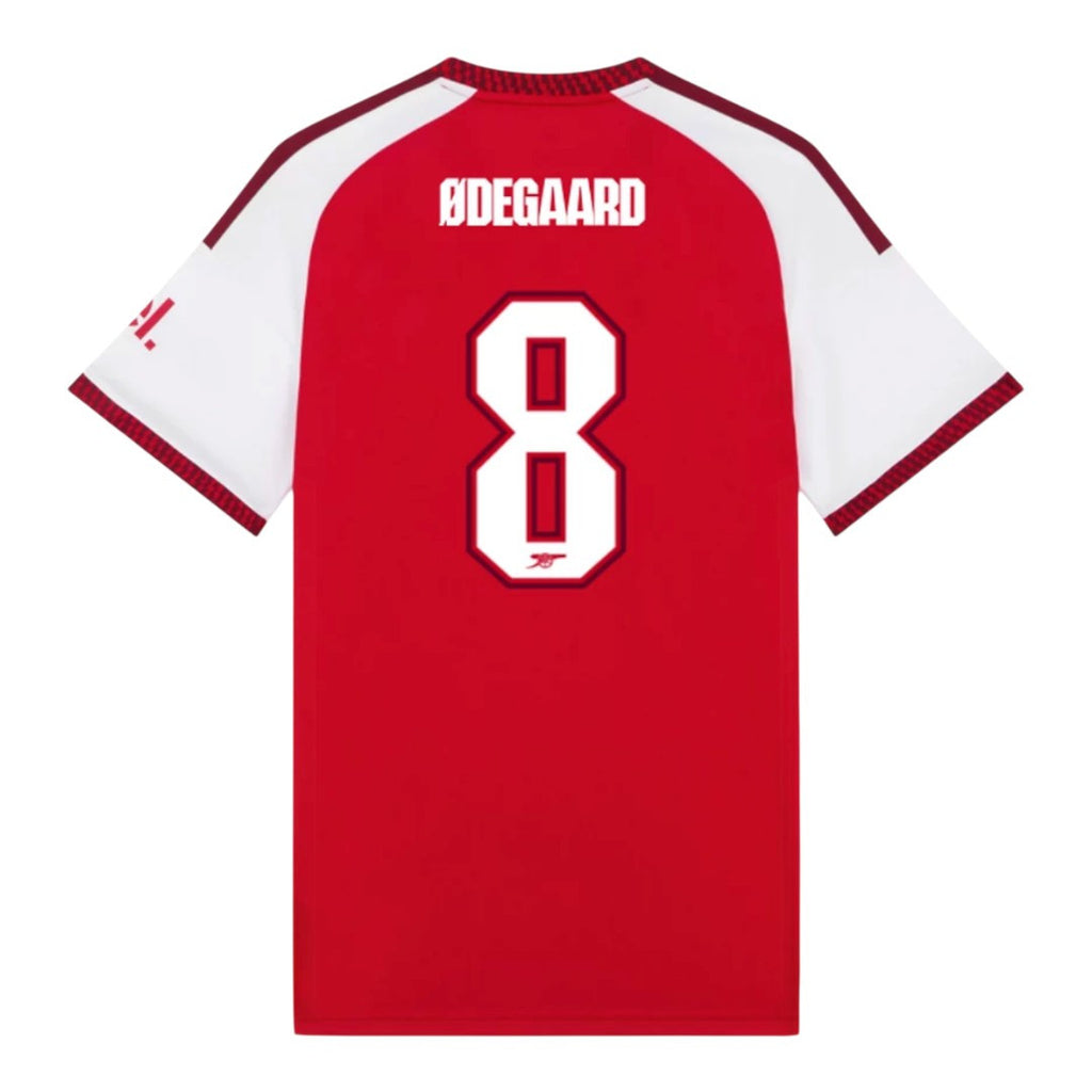 ØDEGAARD #8 Arsenal 26/27 Authentic Men's Home Shirt - Club Font