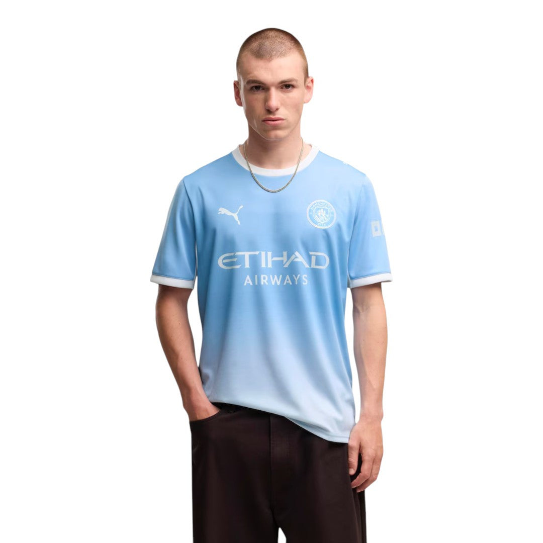HAALAND #9 Manchester City 26/27 Stadium Men's Home Shirt - PL Font