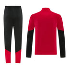 Germany 2026 Men's Red Long Zip Jacket