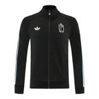 Belgium 2026 Men's Black Long Zip Jacket