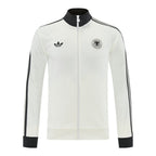 Germany 2026 Men's Cream Long Zip Jacket