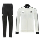 Germany 2026 Men's Cream Long Zip Jacket