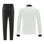 Germany 2026 Men's Cream Long Zip Jacket