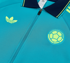 Colombia 2026 Men's Turquoise Long Zip Tracksuit