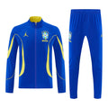 Brazil 2026 Men's Royal Blue Long Zip Tracksuit