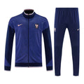 France 2026 Men's Textured Navy Long Zip Tracksuit