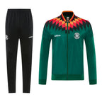 Germany 2026 Men's Remake Green Long Zip Jacket