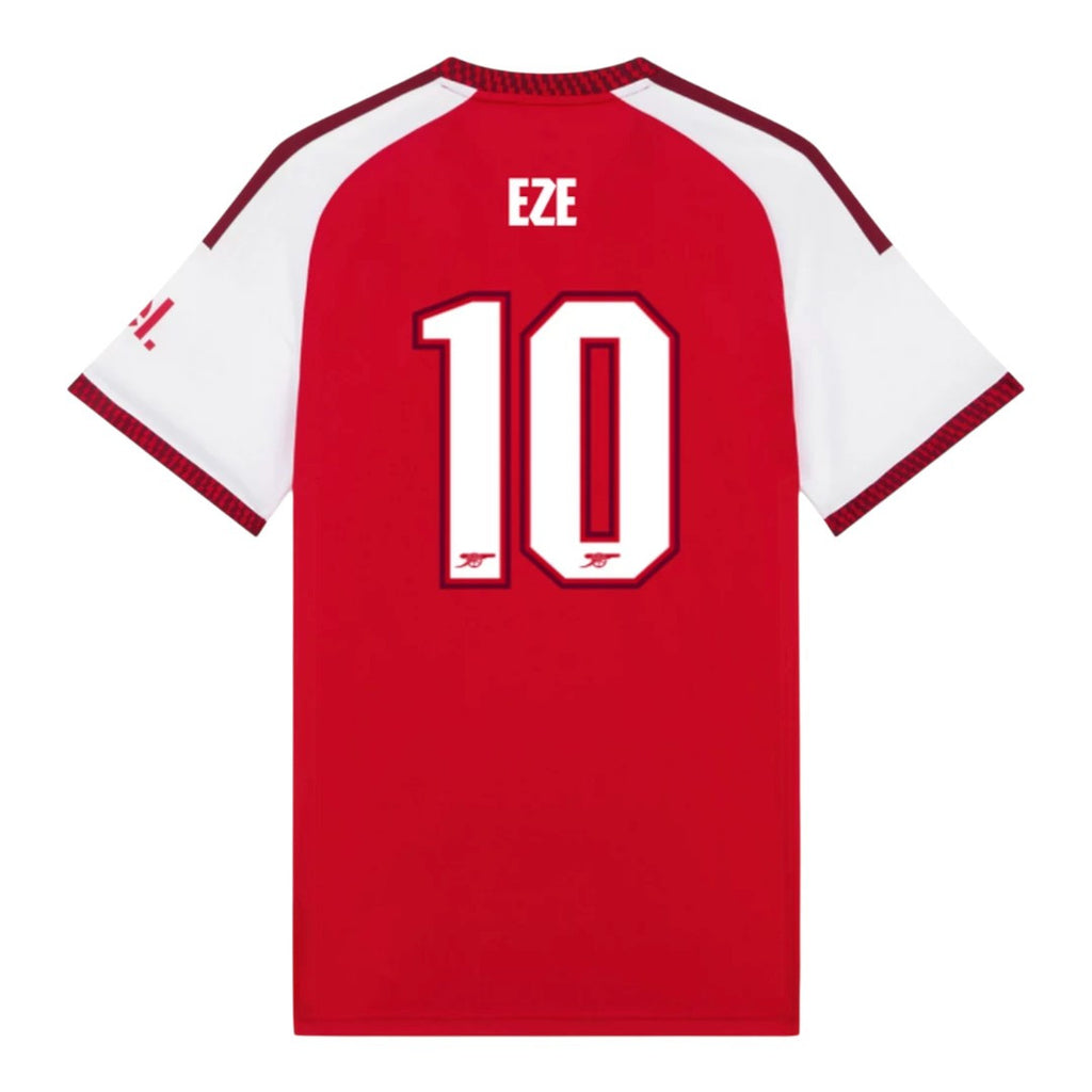 EZE #10 Arsenal 26/27 Authentic Men's Home Shirt - Club Font