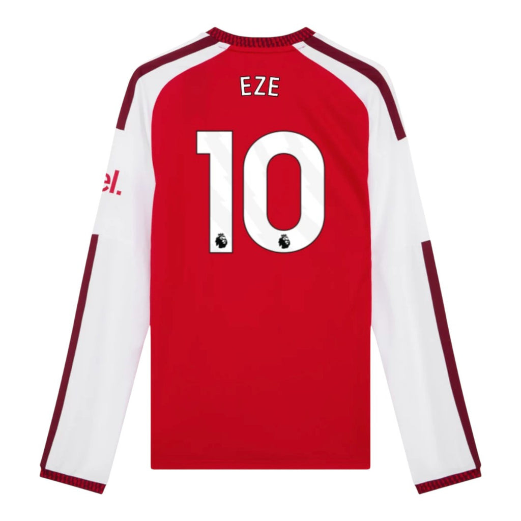 EZE #10 Arsenal 26/27 Men's Home Long Sleeve Shirt - PL Font