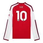 EZE #10 Arsenal 26/27 Men's Home Long Sleeve Shirt - PL Font