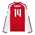 GYÖKERES #14 Arsenal 26/27 Men's Home Long Sleeve Shirt - Club Font