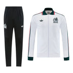 Mexico 2026 Men's White Long Zip Jacket
