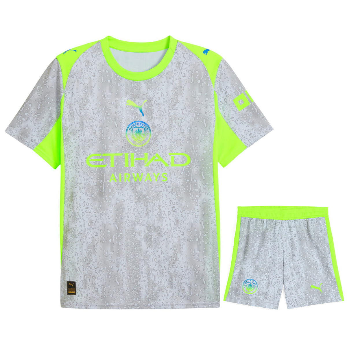 FODEN #47 Manchester City 25/26 Kid's Third Mini-Kit - PL Font