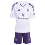B.FERNANDES #8 Manchester United 25/26 Kid's Away Mini-Kit - PL Font