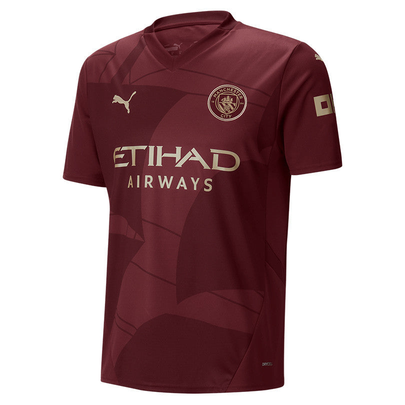 HAALAND #9 Manchester City 24/25 Stadium Men's Third Shirt - Man City Font