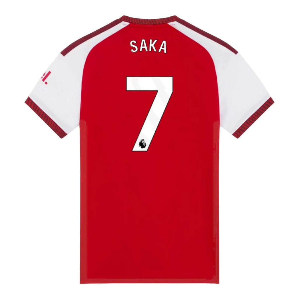 SAKA #7 Arsenal 26/27 Women's Home Shirt - PL Font