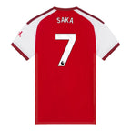 SAKA #7 Arsenal 26/27 Women's Home Shirt - PL Font
