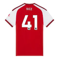 RICE #41 Arsenal 26/27 Women's Home Shirt - PL Font