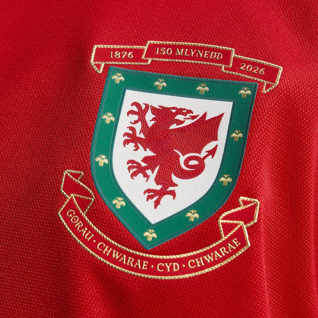 Wales 2026 Men's 150th Anniversary Long Sleeve Shirt