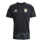 Aston Villa 26/27 Kid's Black Goalkeeper Set