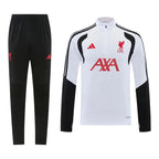 Liverpool 26/27 Men's White Short Zip Tracksuit