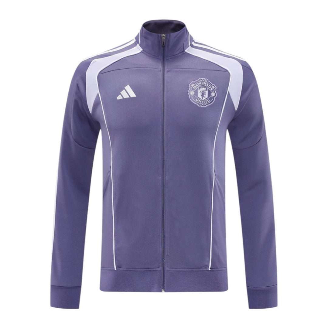 Manchester United 25/26 Men's Purple Long Zip Jacket