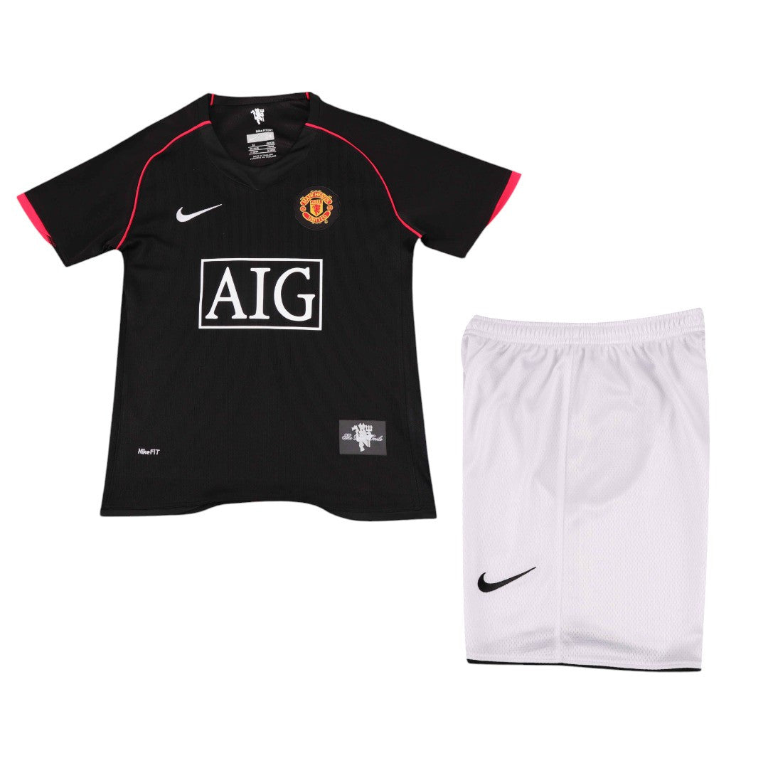 Manchester United 07/08 Kid's Away Retro Mini-Kit